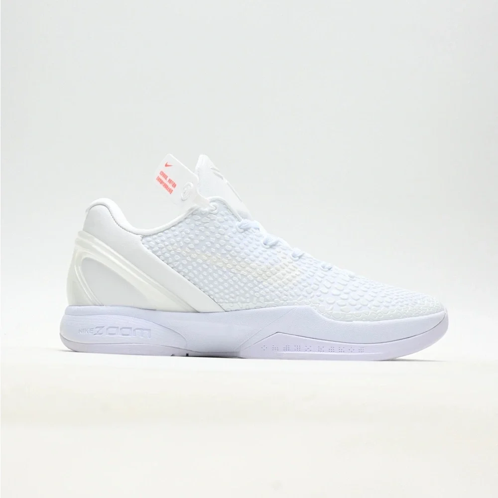 Nike Kobe 6 Men's White Performance Knit Trainer